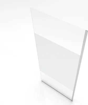 Image de Paroi de Douche 90x200cm - Verre Trempé Dépoli 8mm - Profilé Chrome - FREEDOM 2 FROSTED