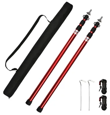 Produktbild von Teleskopstange Aluminium, verstellbar 95-234 cm, für Zelte und Markisen