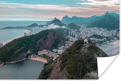 Produktbild von MuchoWow® Poster Berge - Rio de Janeiro - Brasilien 30x20 cm - Plakate - Print