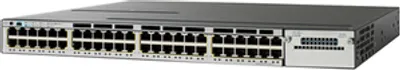 Produktbild von Cisco Catalyst WS-C3750X-48PF-L, Managed, L2, Gigabit Ethernet (10/100/1000), Power over Ethernet (PoE), Rack-Einbau, 1U