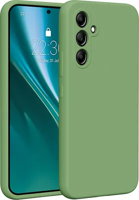 Produktbild von Etteri Silikonhülle für Samsung Galaxy A54 5G Cover Handyhüllen hellgrün