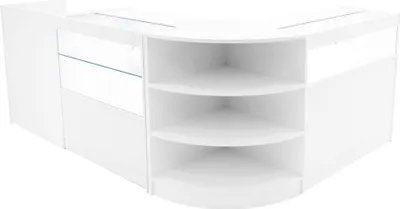 Imagen del producto de Conjunto de mostradores LED para Europa: LM60 + B900 + C900 + TB60 – Blanco