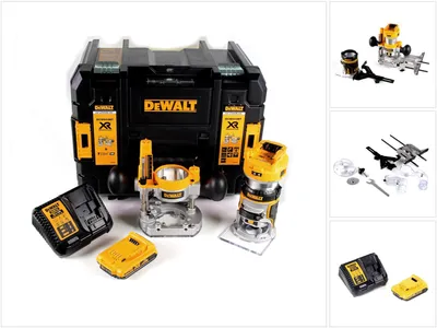 Zdjęcie produktu dla Akumulatorowa glebogryzarka wielofunkcyjna DeWalt DCW 604 D1 18 V 55 mm + 1x akumulator 2,0 Ah + 1x szybka ładowarka w zestawie TSTAK