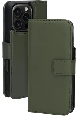 Produktbild von Mobiparts MP-127229, Geldbörsenhülle, Apple, iPhone 16 Pro, 16 cm (6.3"), Grün