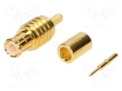 Immagine prodotto di 1 connettore maschio RG178(A,B), RG196(A) 50Ω, diritto, modello 1121A1-3GT30G-14-50 -, connettore M