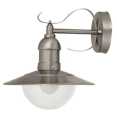 Produktbild von Rabalux 8270 Außenwandleuchte Oslo, E27, silber, Mediterran, IP44, 26,5cm