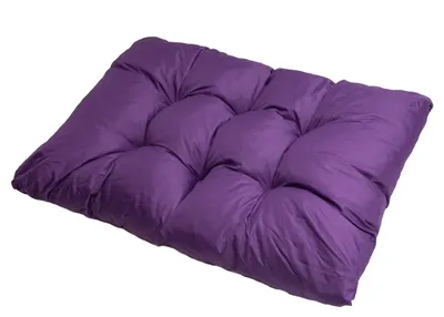 Obrázok produktu pre Vankúše na záhradný nábytok fialový| Vankúš vo ve¾kosti 120x60cm| Vankúš na sedenie z palety Euro| Prešívaný vankúš| Vankúš na sedenie z palety