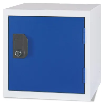 Produktbild von STIER Schließfachwürfel 305 x 305 x 305 mm lichtgrau stapelbar