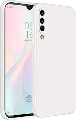 Produktbild von Xiaomi Mi 9 Lite Hülle, LaimTop Slim Liquid Silikon Gel Gummi Schutzhülle für Xiaomi Mi 9 Lite Weiß