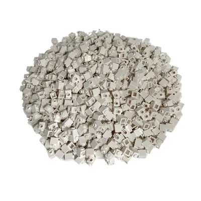 Obrázok produktu pre LEGO® 1x1 Prevodník Modifikovaná kocka s gombíkom Biela - 87087 NOVINKA! Množstvo 100x