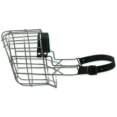 Image de Muselière métal rotweiler - femelle 1 pc