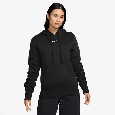Produktbild von Nike NSW Phoenix Fleece - Damen Hoodie - Black/White Black/White M