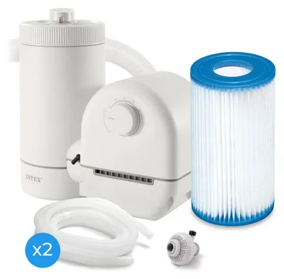 Zdjęcie produktu dla Pompa filtrująca do basenu 5678L/h filtr + elementy instalacyjne INTEX 26636