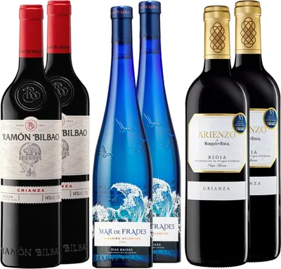 Immagine prodotto di Confezione da 6 bottiglie Super Ventas - Confezioni di vino dalla Spagna  450,00 cl 13,0 %