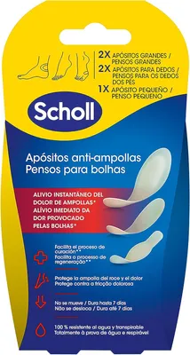 Obrázok produktu pre Náplasti na pľuzgiere Scholl Apósitos 5 kusov
