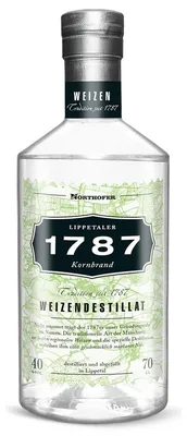 Produktbild von Northofer Kornbrand aus Weizen 40% Vol. 700ml