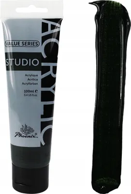 Produktbild von Phoenix Deep Artistic Green Acrylfarbe 512 Hookers Green Dark100