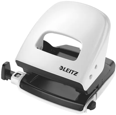Obrázok produktu pre Leitz NeXXt WOW, 30 listy, Biela, Kov, Plast, 8 cm, 5,5 mm, A4, A5, A6, Folio, US Quart, 8 x 8 x 8 cm