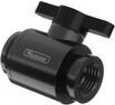 Produktbild von Barrow Ball Valve (10mm) G1/4 Zoll Kugelhahn, schwarz - schwarz