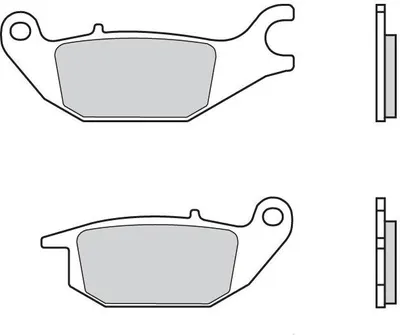 Produktbild von BREMBO Bremsbeläge Satz für YAMAHA MOTORCYCLES YZF-R 07HO4905