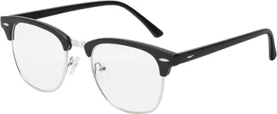 Produktbild von Uni Blaulichtfilter Blaulichtblocker Brille Anti Glanz, Sport, Computerspiele Schwarz Silber