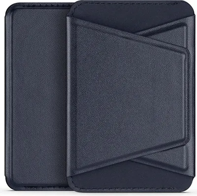 Produktbild von Dux Ducis - Handyhülle kompatibel mit Apple iPhone 12/13/14 - Kunstleder Schutzhülle - Dunkelblau