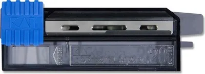 Image de Lames de rasoir KAI CAP-20BL Captain Razor, argentées (lot de 20)