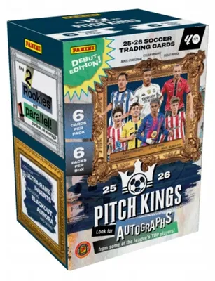 Produktbild von Panini Pitch Kings LaLiga 2025/26 – Blaster Box – Football Cards