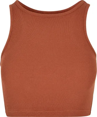 Produktbild von Urban Classics - Kurzes Top für Damen TN530 (XL) (Terrakotta)