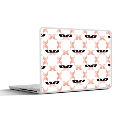 Produktbild von MuchoWow® Laptop Aufkleber Sticker Cover Karneval - Muster - Masken 40x30 cm - Laptop Dekoration - Selbstklebend