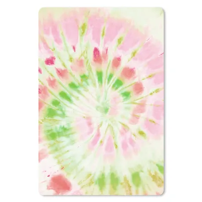 Produktbild von MuchoWow® Mauspad Mousepad Krawattenfärbung - Grün - Rosa 18x27 cm - Mousepads - Maus Mat - Pad - Mausunterlage