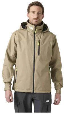 Produktbild von Regenjacke Helly Hansen Chaqueta con capucha Helly Hansen Crew 2.0 beige claro für Herren