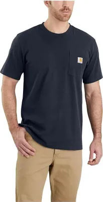 Obrázok produktu pre CARHARTT Oblečenie Carhartt Pocket Pánske tričko čierne tmavomodré Veľkosť