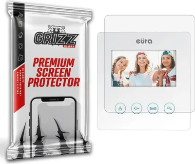 Productafbeelding van Mattfolie GrizzGlass PaperScreen voor de video intercom EURA Atira VDP-52A3
