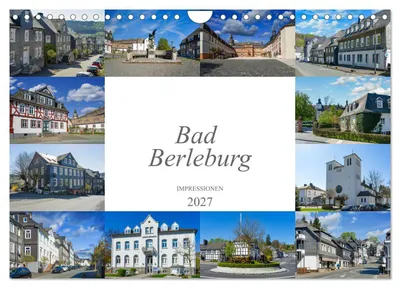 Produktbild von Bad Berleburg Impressionen (Wandkalender 2027 DIN A4 quer), CALVENDO Monatskalender
