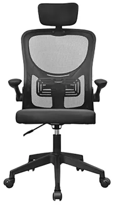 Produktbild von Mars Gaming MGC-ERGOPLUS, Gepolsterter Sitz, Vernetzte Rückenlehne, Schwarz, Schwarz, Baumwolle, Netz