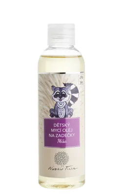 Obrázek produktu pro Dětský mycí olej na zadečky Míša 200 ml