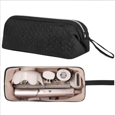 Produktbild von INF Reisetasche für Haartrockner und Lockenstab Schwarz