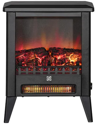 Produktbild von HOMCOM Elektrokamin 1800 W Elektrischer Kamin mit Heizung, LED-Flammeneffekt