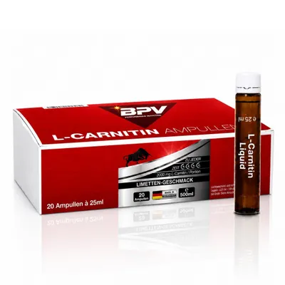 Produktbild von BPV® L-Carnitin (20 Ampullen à 25 ml)