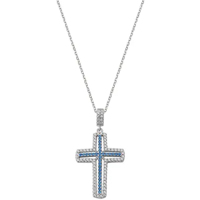 Immagine prodotto di Collane con pendente Amen Argento Da 43 cm a 49 cm Collezione Diamante - donna