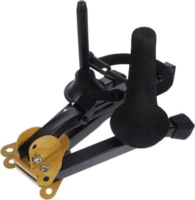 Produktbild von Saxophon Standard Faltbar - Music Standard - Musik Instrumentenspeicher - verstellbarer Halter - 43 cm - Schwarz
