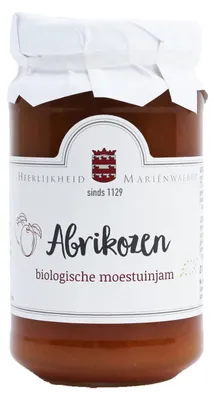 Immagine prodotto di Heerlijkheid Mariënwaerdt Abrikozenjam biologico 270g – 100% biologico, vegano, senza glutine