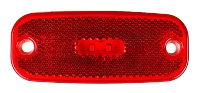 Obrázek produktu pro Poziční LED světlo červené, obdélníkové obrysové, 0,2W, 12-24V