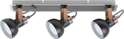 Immagine prodotto di Striscia luminosa nera opaca GU10 3x35W Balzac 5611 Rabalux