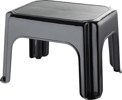 Tritthocker 38 cm schwarz