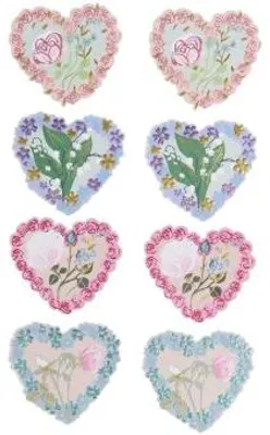 Produktbild von Kartenset La Vie en Rose, HerzenMIX, 8 Karten, 8 Umschläge, B6