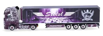 Produktbild von Herpa LKW Scania CS 20 HD Aerop. Kühl-KSZ Stelzl 939935