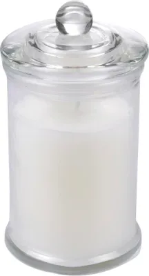 Image de Bougie bocal en verre senteur Jasmin