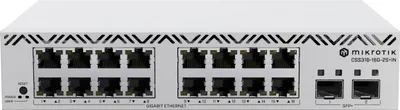 Immagine prodotto di Switch Mikrotik CSS318-16G-2S+IN 18p Managed Gigabit/10G